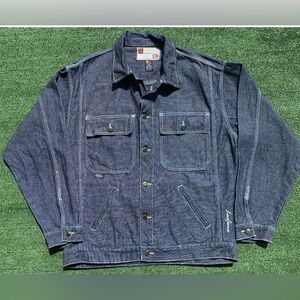 Vintage Y2K Loco Jean Streetwear Denim Jacket Men’s Size 2XL